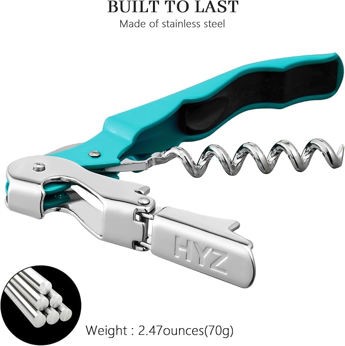 HYZ 2-Pack Wine Opener Waiter Corkscrew, Professional Wine Key - Image 6