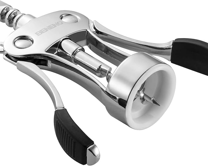 Beneno Wine Opener, Zinc Alloy Premium Wing Corkscrew - Image 7