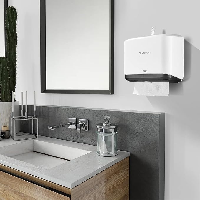 Paper Towel Dispenser Wall Mount: Adhesive Paper Towel Holder - Image 5