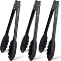 MSY BIGSUNNY 9 Inch Kitchen Food Tongs, Buffet Tongs, Serving Tongs by MSYBIGSUNNY