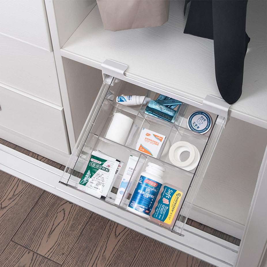 vacane Under Shelf Organizer, Under Shelf Storage Drawer Pull Out
