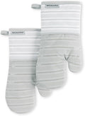 KitchenAid Albany Oven Mitt 2-Pack Set, Matte Grey by KitchenAid