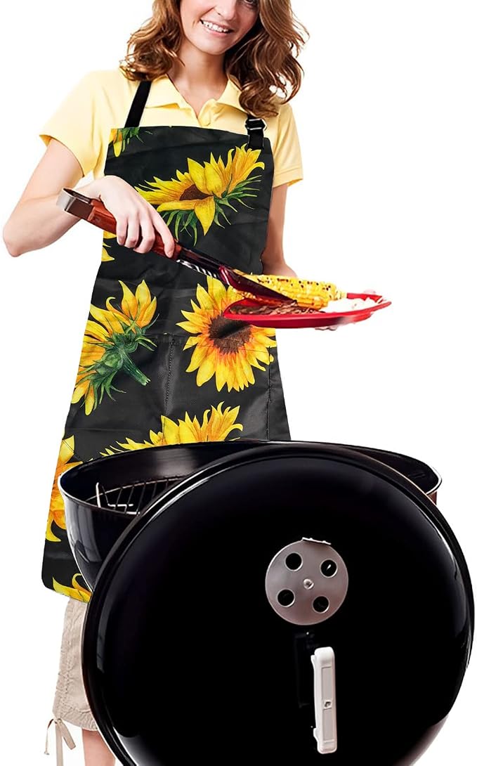 Adjustable Waterproof Apron Bib Apron - Image 2