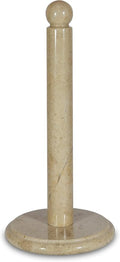 Handmade Ivory Marble Paper Towel Holder – Beige or Ivory Natural Stone by Unknown