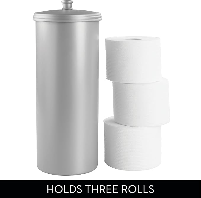 iDesign Freestanding Bathroom Toilet Paper Storage Holder - Image 5