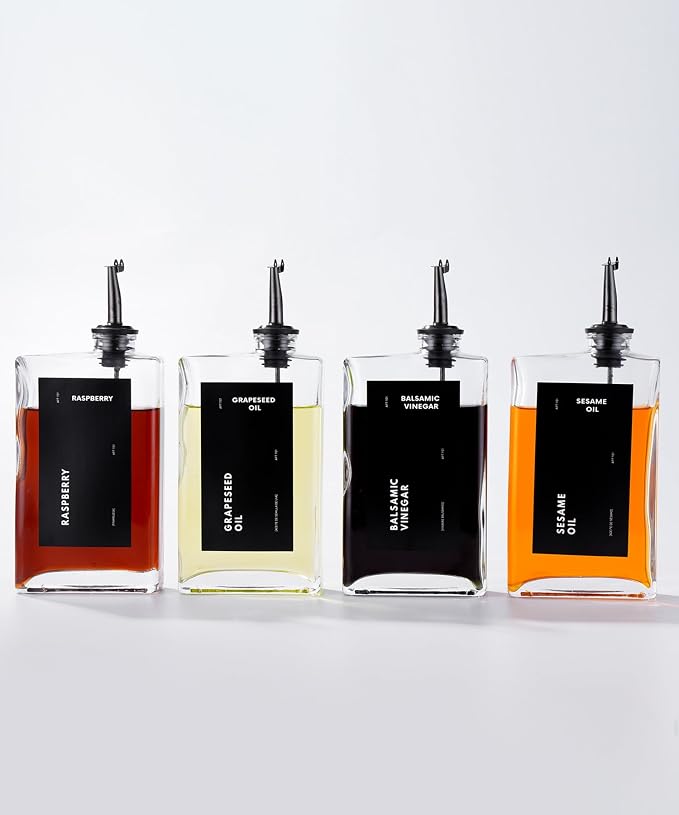 APT 1101 Olive Oil Dispenser for Kitchen, Cooking Oil and Vinegar Dispenser Set - Image 7