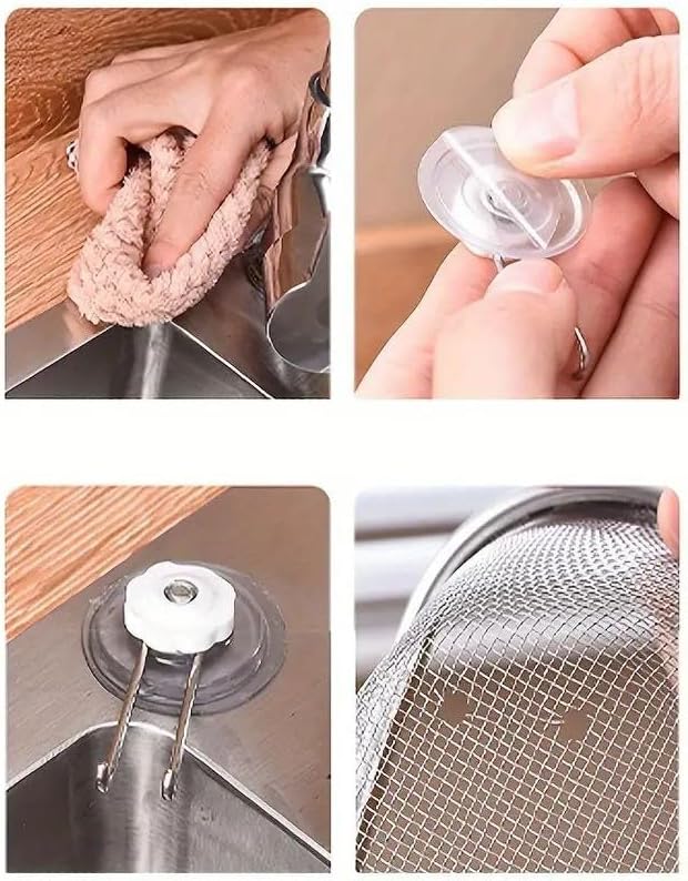 Stainless Steel Over-The-Corner-Sink Colander | Fine Mesh Strainer