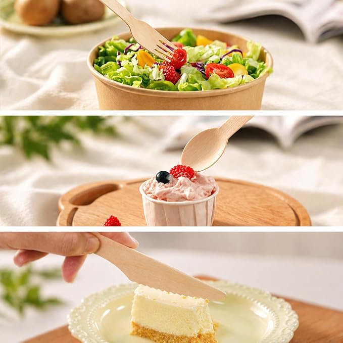 Compostable Wooden Utensils - Image 6
