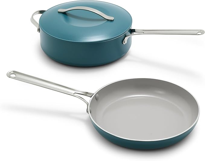 GreenPan Nova 10” Frying Pan Skillet and 4.37QT Sauté Pan by GreenPan