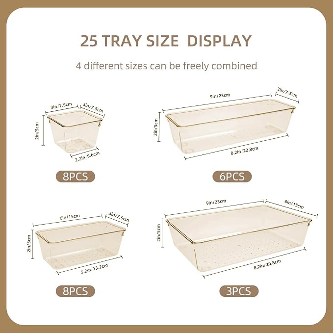 Kitchen Desk Drawer Organizers Storage - Image 2