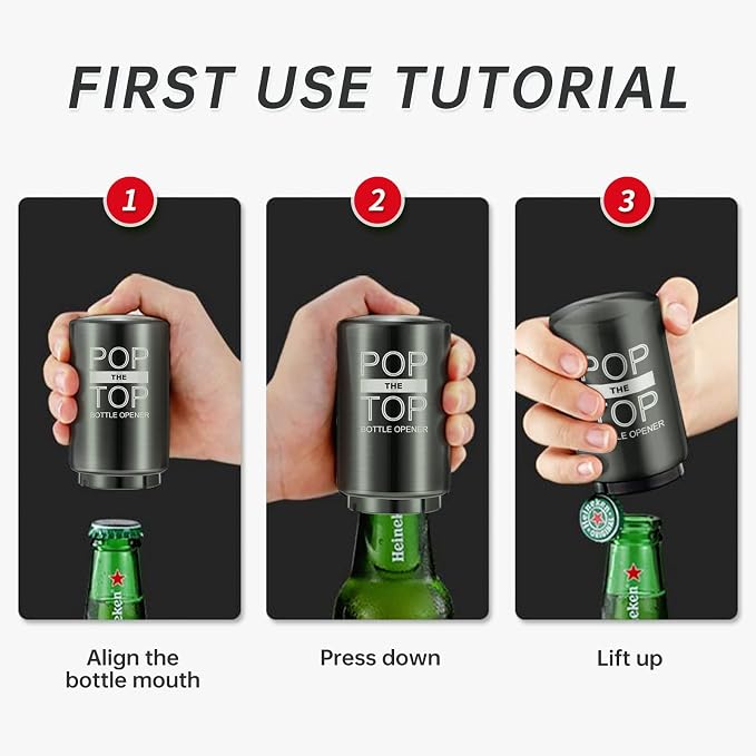 Automatic Beer Bottle Opener Magnetic Bottle Opener, Destapadores de Cerveza - Image 5