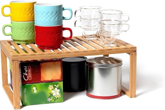 Lipper International Bamboo Kitchen Cabinet Shelf - Image 3