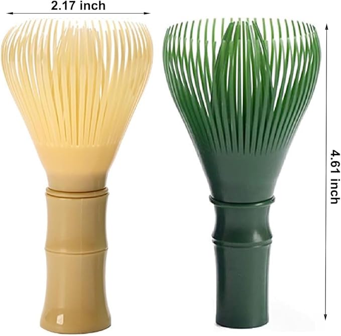 Matcha Whisk, PP Resin Matcha Stirrer, Traditional Handcrafted Japanese Matcha - Image 2