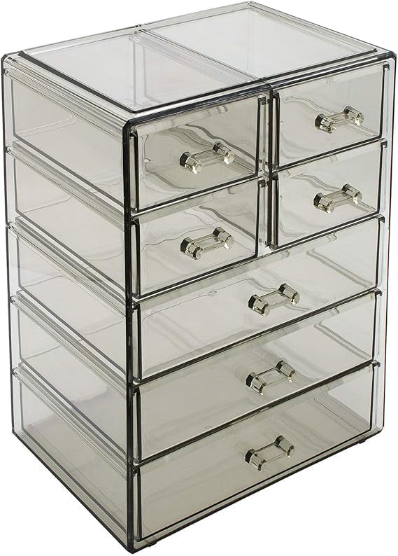 Sorbus Acrylic Makeup Organizer Set, 7-Drawer Vanity & Countertop Cosmetic - Image 8