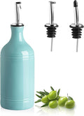 Sweejar Ceramic Olive Oil Dispenser Bottle, Opaque Oil Cruet Protects to Reduce by Sweejarco1949