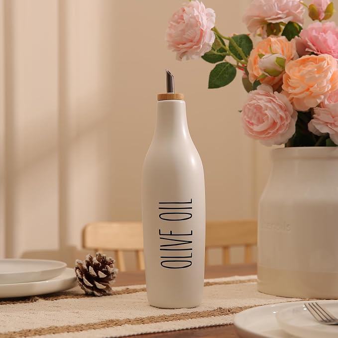 HOMCDALY Ceramic Olive Oil Dispenser - Image 5
