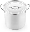 McSunley Stockpot Stainless Steel All Purpose Prep and Canning Bowl, 16 Quart by McSunley