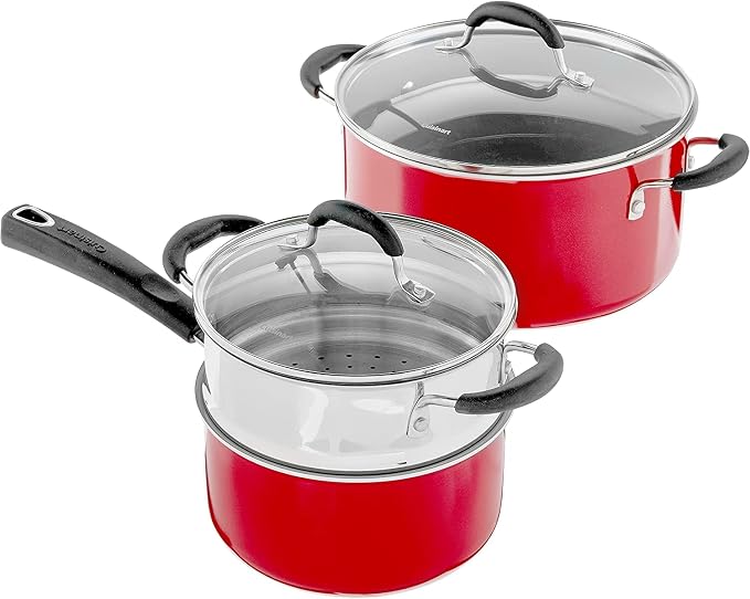 Cuisinart 54C-11R 11-Piece Ceramica XT Nonstick Cookware Set - Image 7