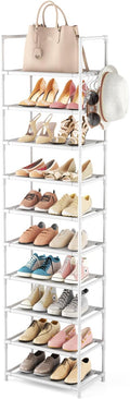 LANTEFUL 10 Tiers Tall Shoe Rack 20-25 Pairs Boots Organizer Storage Sturdy by LANTEFULforTidyingHouse