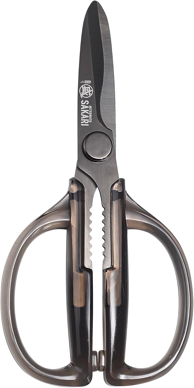 MITSUMOTO SAKARI Japanese Kitchen Scissors, Heavy Duty Detachable Stainless by MITSUMOTOSAKARI