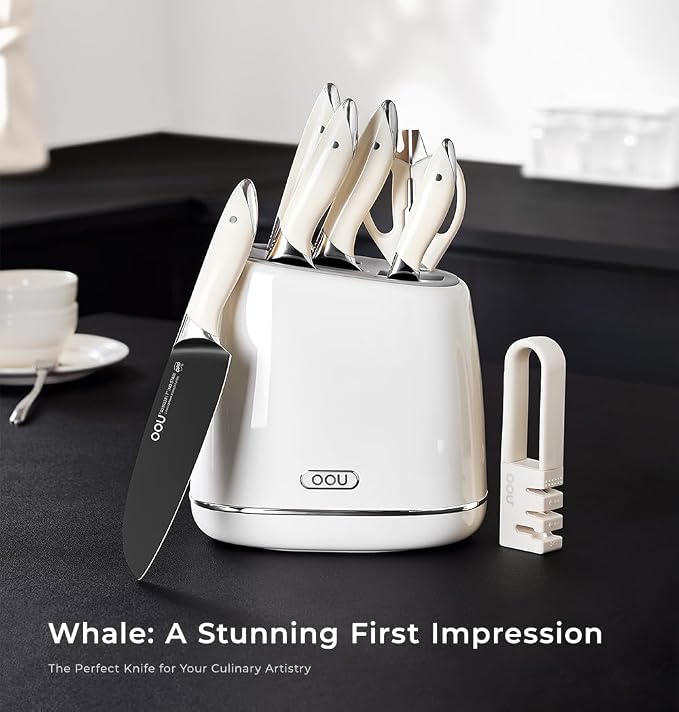 OOU Kitchen Knife Block Set - Image 4