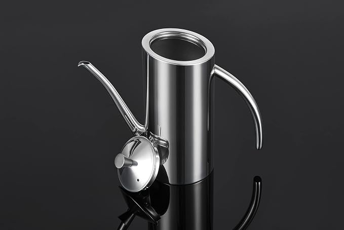 KSENDALO Premium Stainless Steel Olive Oil Dispenser - Image 3
