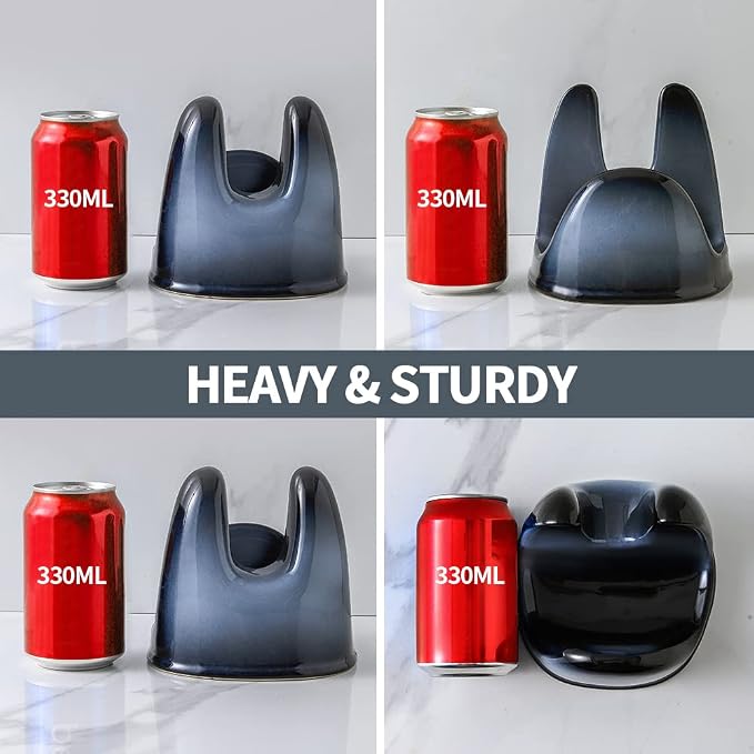Nihow Pot Lid Holder: Stable Ceramic Pan Lid Holder - Image 4