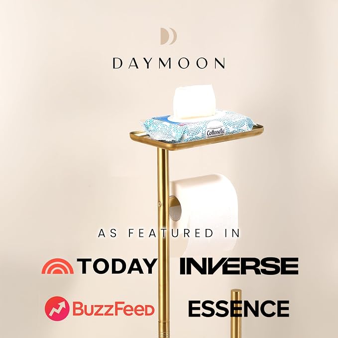 Day Moon™ - Toilet Paper Holder - Modern Roll Holder - Image 6