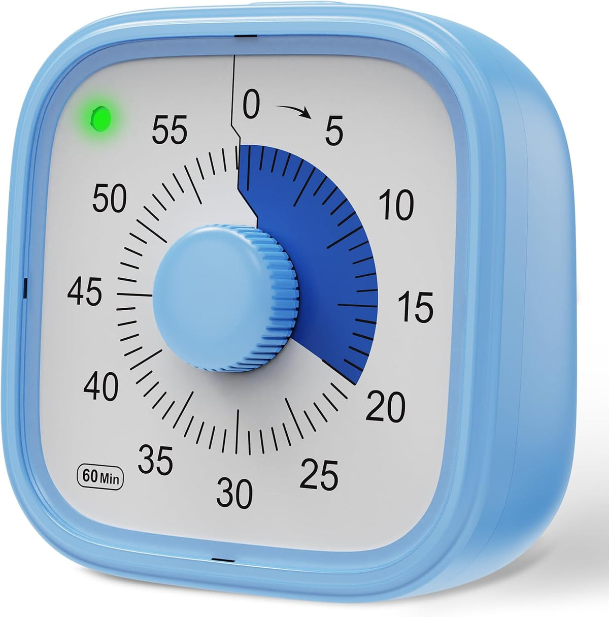 Visual Timer, Pomodoro Timers for Kids Adults, 60-Minute Countdown