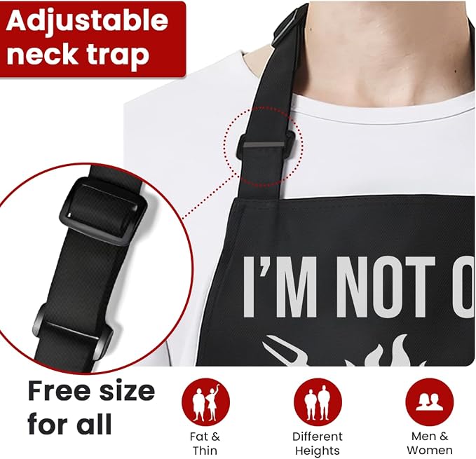 SANDJEST Funny Mens Aprons - Image 4