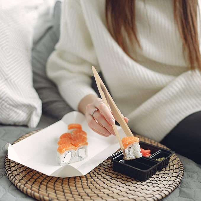 Bamboo Toaster Tongs - Image 7
