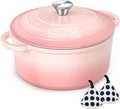 Umite Chef 5QT Enameled Cast Iron Dutch Oven Pot by UmiteChef