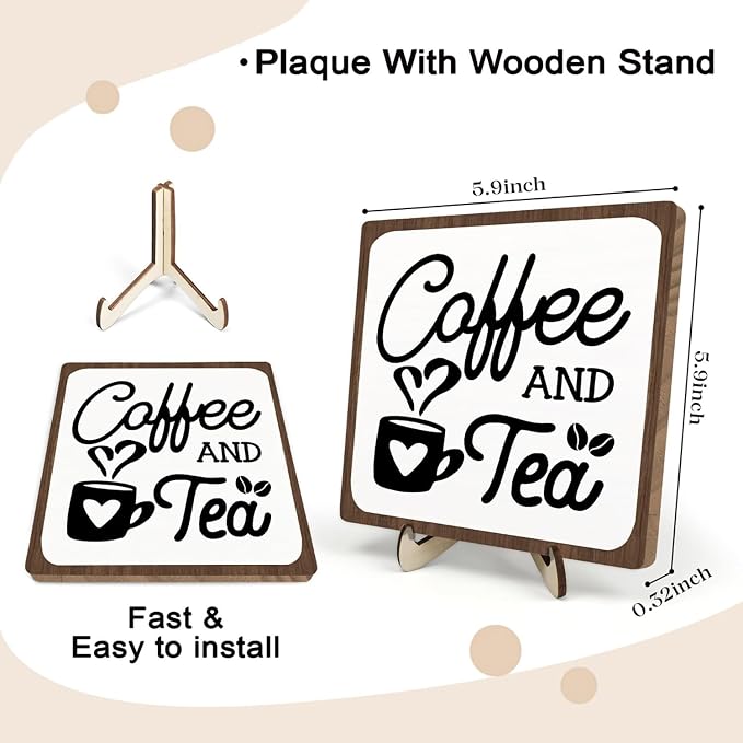 Coffee Bar Sign Plaque, Coffee Signs - Image 2