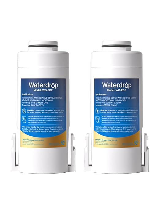 Waterdrop EDF Water Filter Replacement by Waterdrop