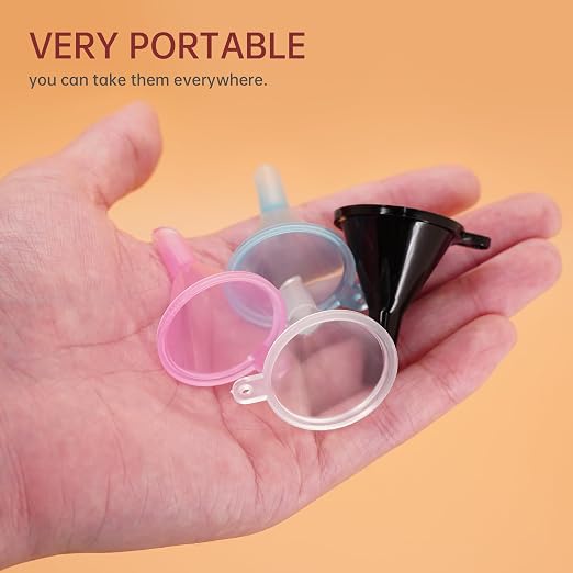 Mini Funnel 4-Pack for Lab Bottles, Sand Art, Essential Oil, Recreational - Image 6