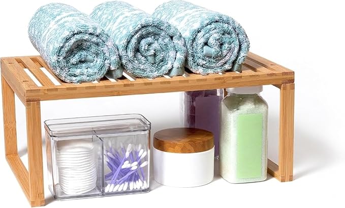 Lipper International Bamboo Kitchen Cabinet Shelf - Image 4