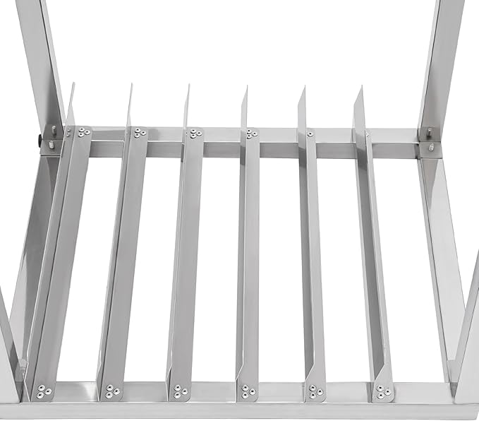 5 Tier Bun Pan Rack, Aluminum Bakery Rack - Image 6