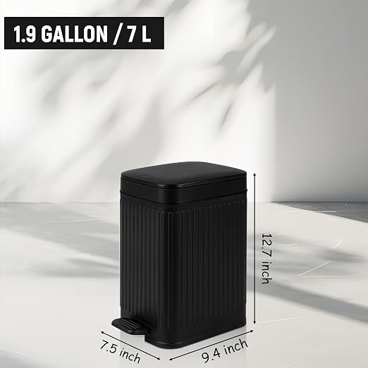 rejomiik Small Bathroom Trash Can - Image 7