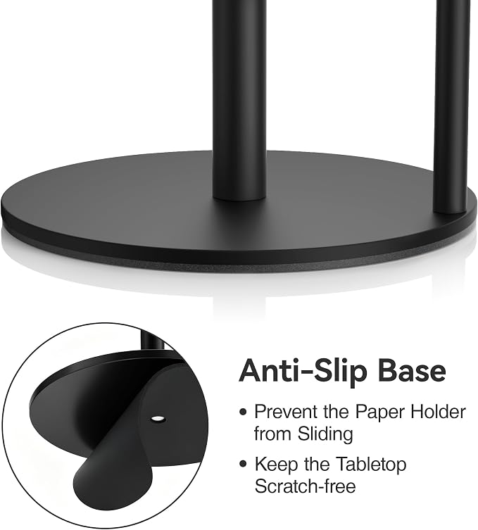 Paper Towel Holder Countertop, Stainless Steel, - Image 4