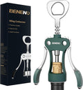 Beneno Wine Opener, Zinc Alloy Premium Wing Corkscrew by Beneno