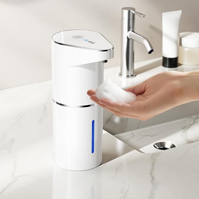 Fantictas Automatic Soap Dispenser, Touchless Hand Wall Mount Rechargeable 3 by Fantictas