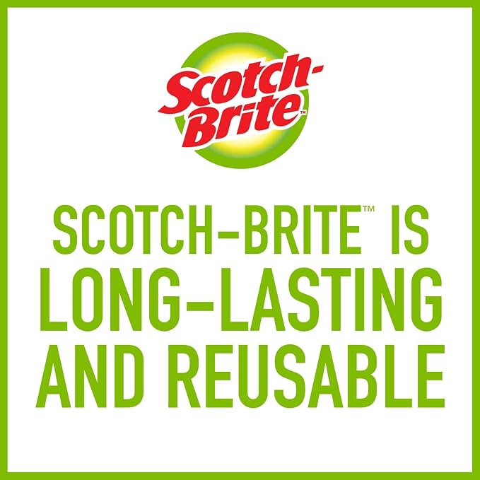 Scotch-Brite Heavy Duty Scouring Pad, Dish Scrubber - Image 8