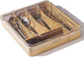 Kitchen Drawer Organizer, 13 Inch Silverware Utensil Tray Holder, by wobivcs