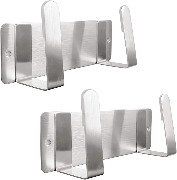 Pot Lid Rack, Wall Mounted 304 Stainless Steel Pan Lid Organizer Holder by YOUGRIDDA