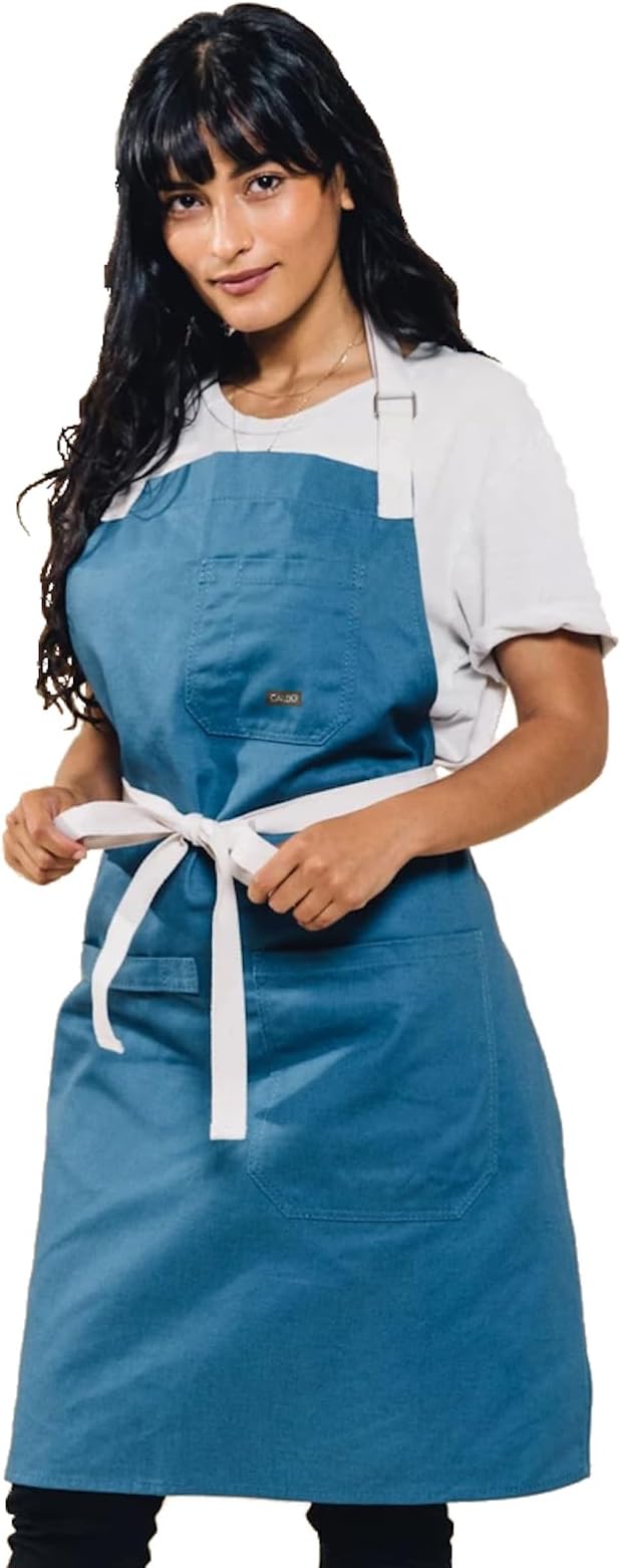 Caldo Daily Cotton Kitchen Apron by Caldo