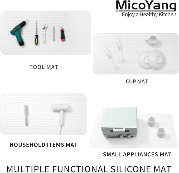 MicoYang Silicone Dish Drying Mat - Image 4
