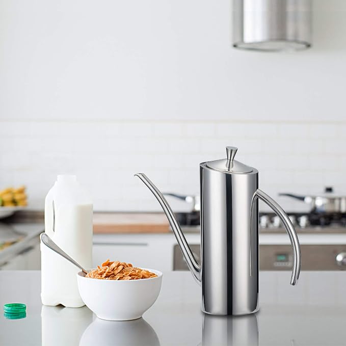 KSENDALO Premium Stainless Steel Olive Oil Dispenser - Image 2