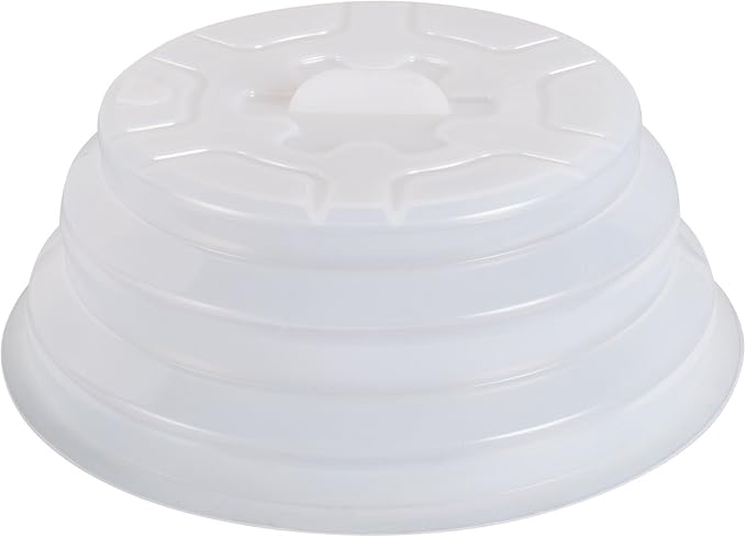 Kichwit Silicone Microwave Plate Cover Collapsible, Dishwasher Safe and BPA Free - Image 2