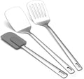 Berglander Stainless Steel Spatulas Set 3pcs, Metal Spatula by Berglander
