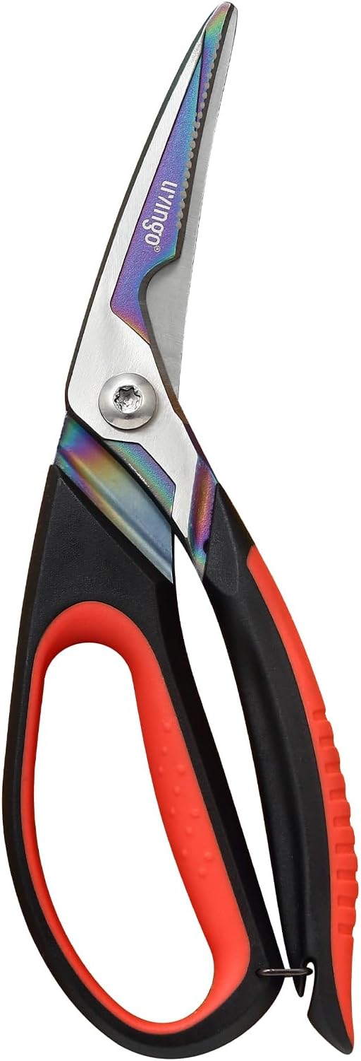 LIVINGO Heavy Duty Kitchen Scissors by LIVINGO